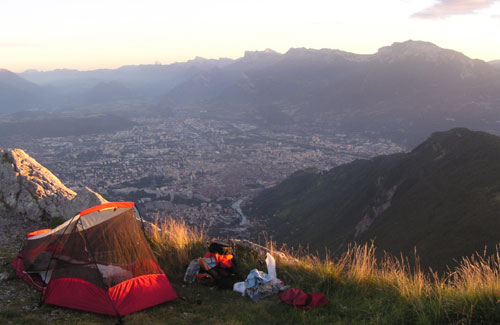 Vue sur Grenoble
